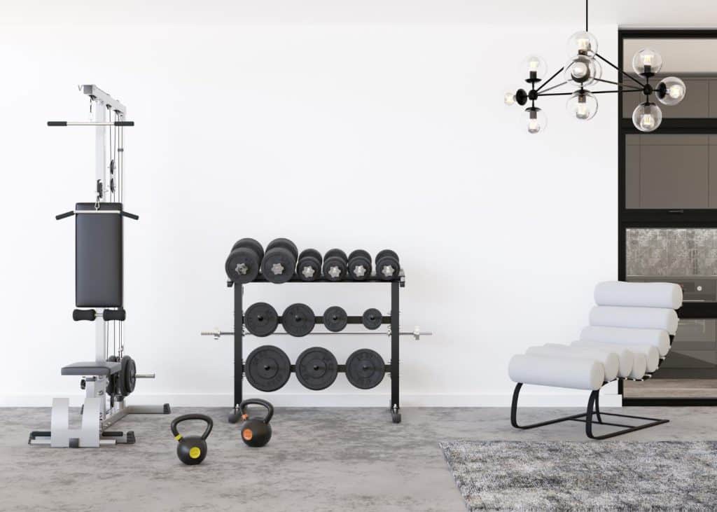 amenager sous sol en salle de sport